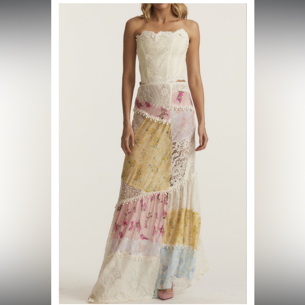 Free People Love Shack Fancy Skirt. Both new and one with tags. MAKE OFFERS!!!